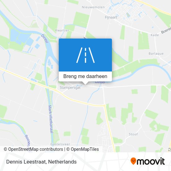 Dennis Leestraat kaart