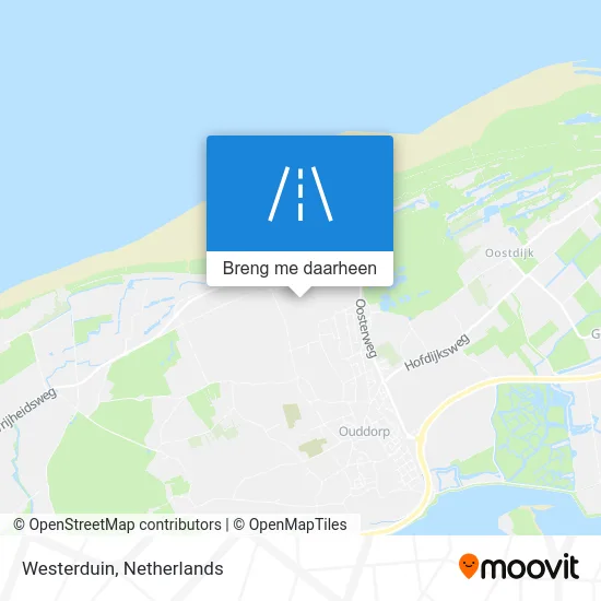 Westerduin kaart