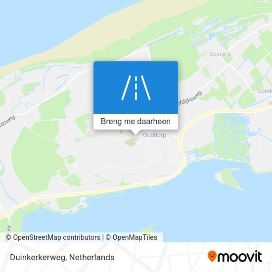 Duinkerkerweg kaart