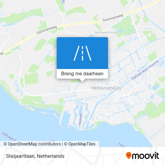 Steijaartlaan kaart