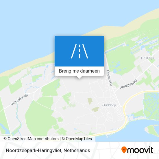Noordzeepark-Haringvliet kaart