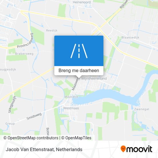 Jacob Van Ettenstraat kaart