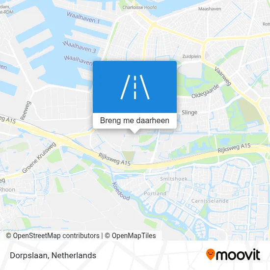Dorpslaan kaart