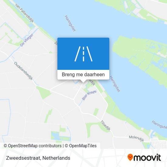 Zweedsestraat kaart