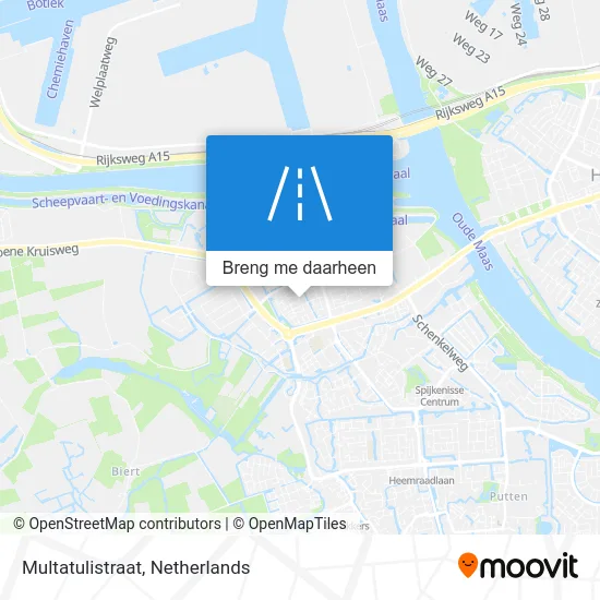 Multatulistraat kaart