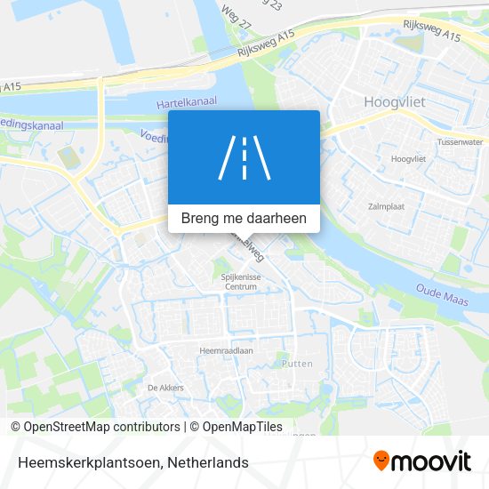 Heemskerkplantsoen kaart