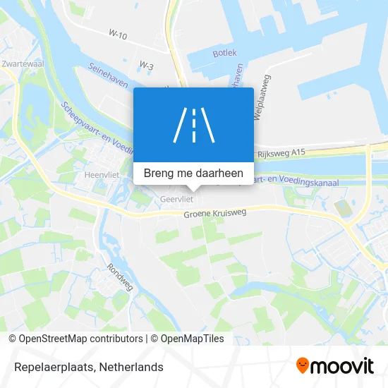 Repelaerplaats kaart