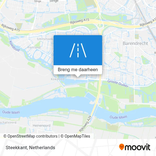 Steekkant kaart