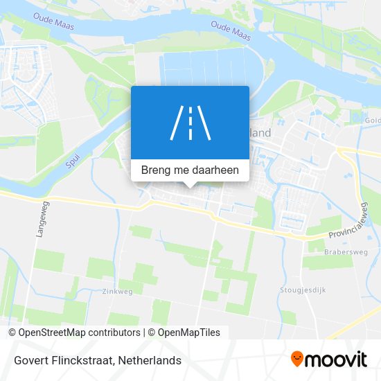 Govert Flinckstraat kaart