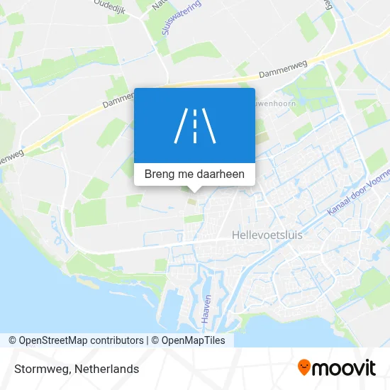Stormweg kaart
