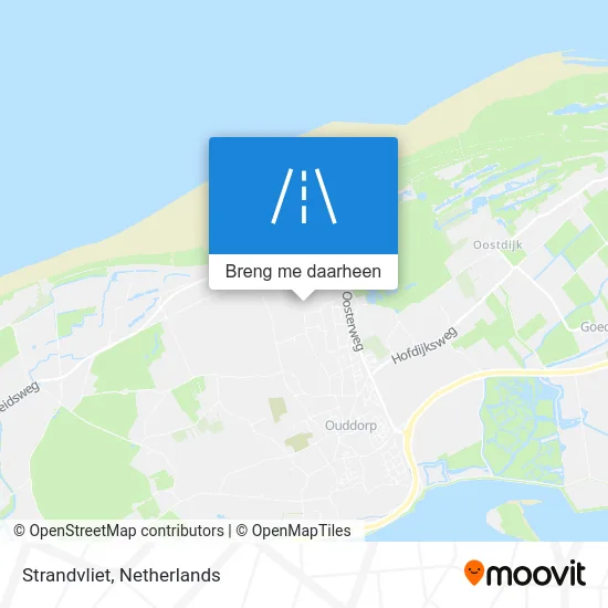 Strandvliet kaart