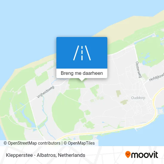 Klepperstee - Albatros kaart