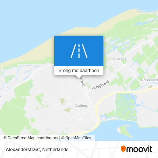 Alexanderstraat kaart