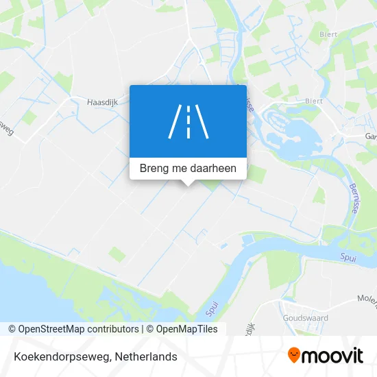 Koekendorpseweg kaart