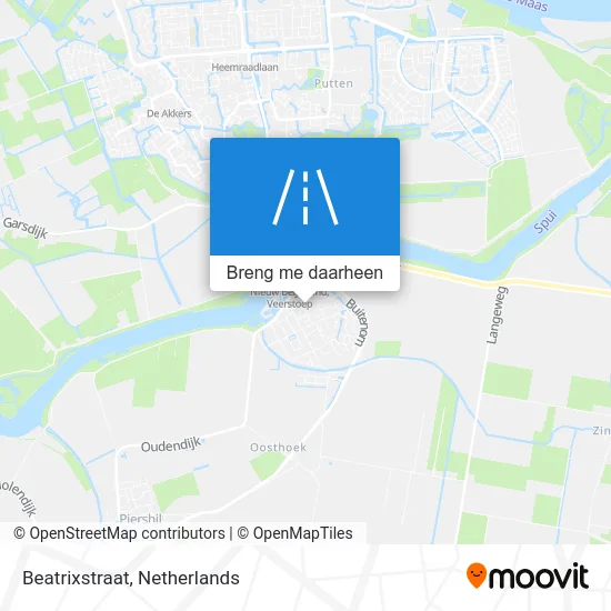 Beatrixstraat kaart