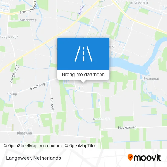 Langeweer kaart