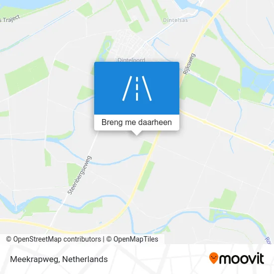 Meekrapweg kaart