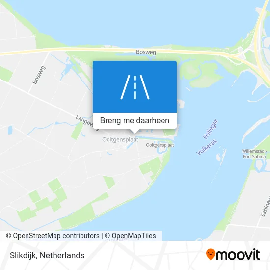 Slikdijk kaart