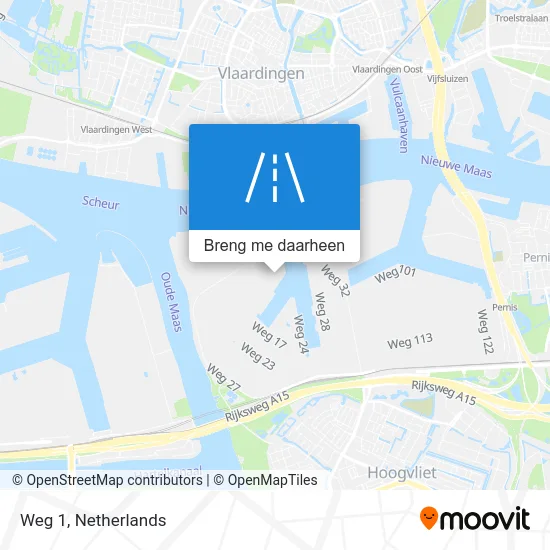 Weg 1 kaart