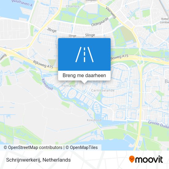 Schrijnwerkerij kaart