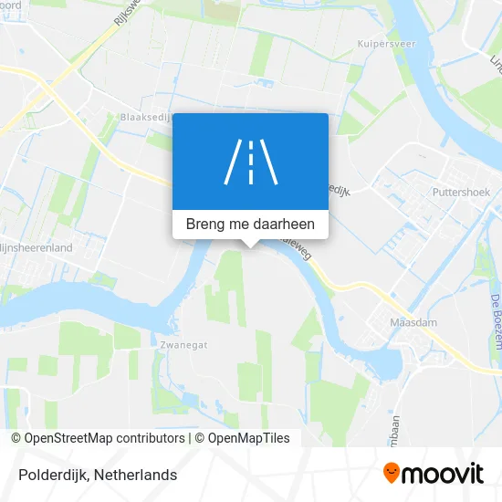 Polderdijk kaart