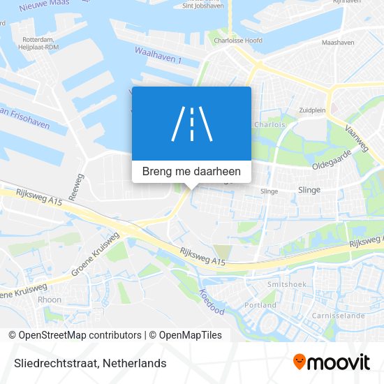 Sliedrechtstraat kaart