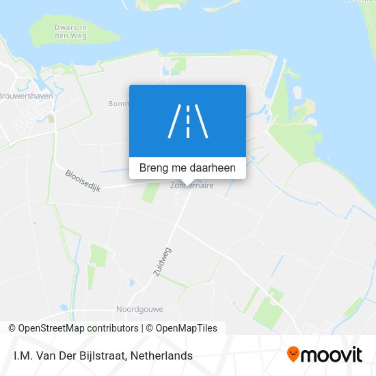 I.M. Van Der Bijlstraat kaart