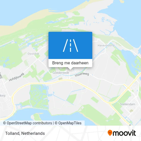 Tolland kaart