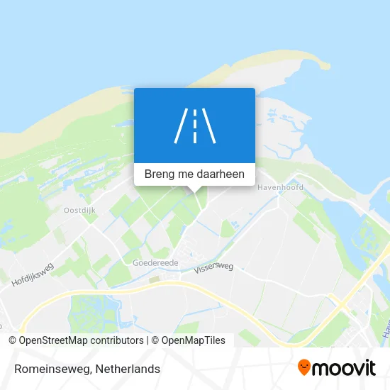 Romeinseweg kaart