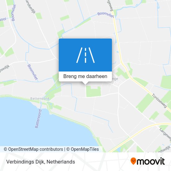 Verbindings Dijk kaart