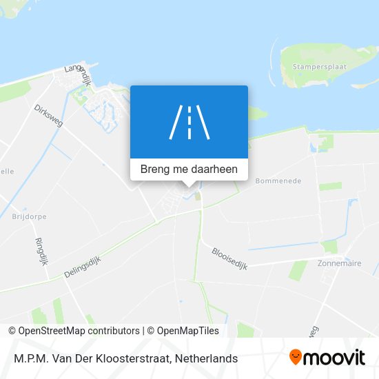 M.P.M. Van Der Kloosterstraat kaart