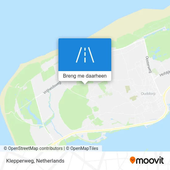 Klepperweg kaart