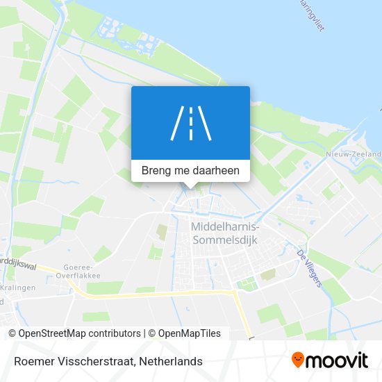 Roemer Visscherstraat kaart