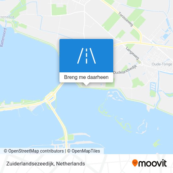 Zuiderlandsezeedijk kaart