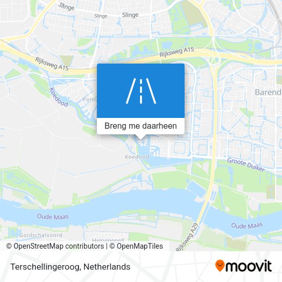 Terschellingeroog kaart