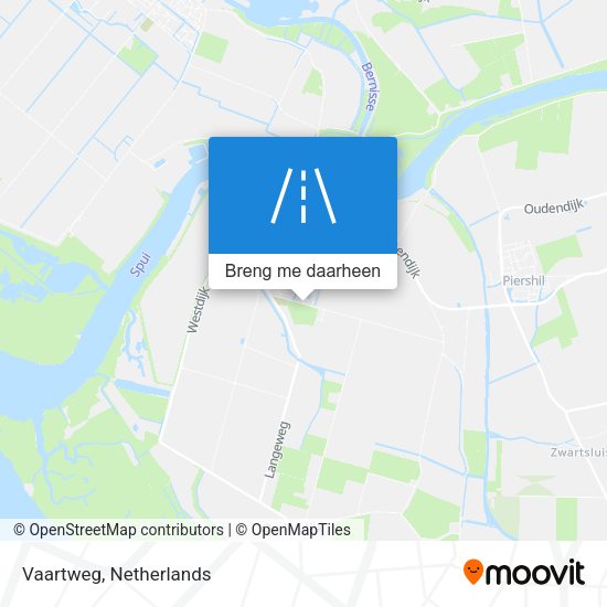 Vaartweg kaart