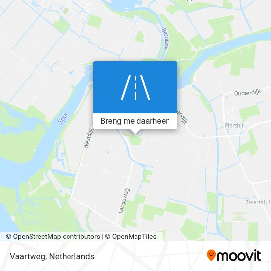 Vaartweg kaart