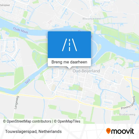 Touwslagerspad kaart