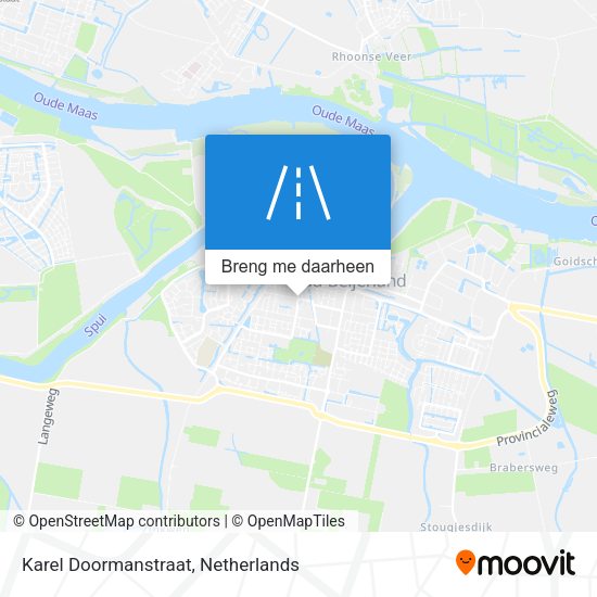 Karel Doormanstraat kaart
