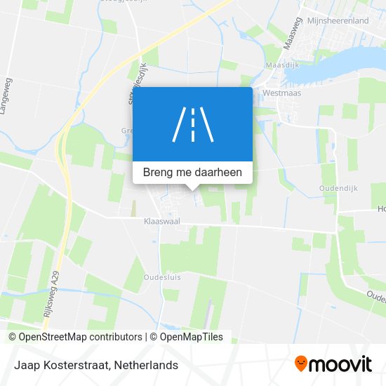 Jaap Kosterstraat kaart