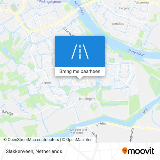 Slakkenveen kaart