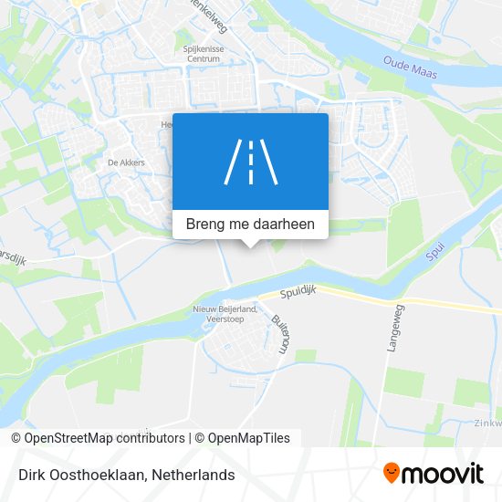 Dirk Oosthoeklaan kaart