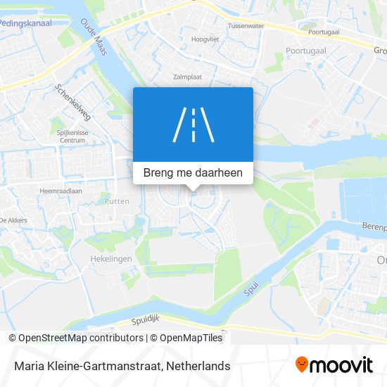 Maria Kleine-Gartmanstraat kaart