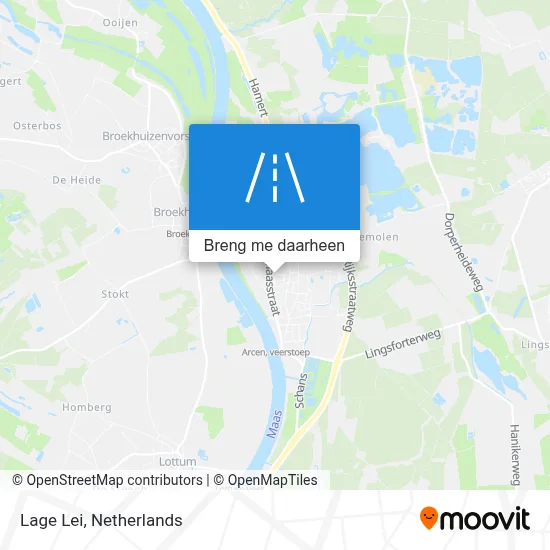 Lage Lei kaart