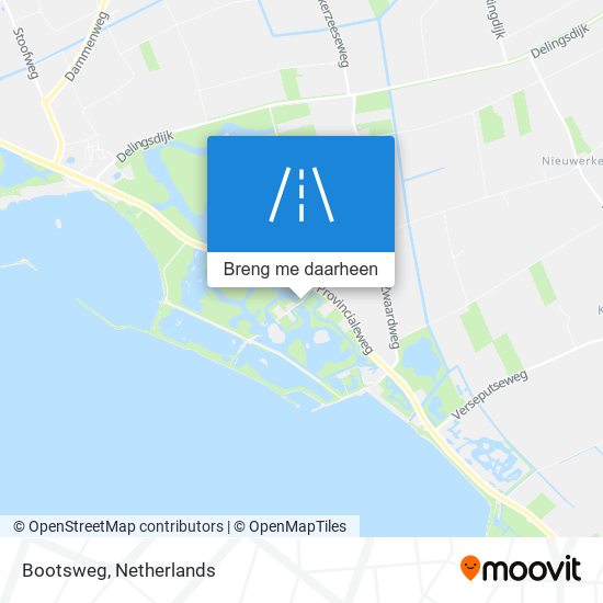 Bootsweg kaart