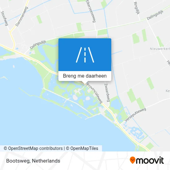 Bootsweg kaart