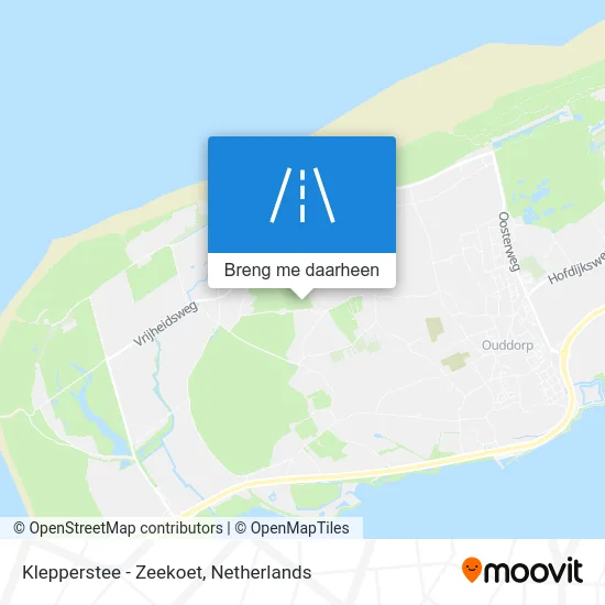 Klepperstee - Zeekoet kaart