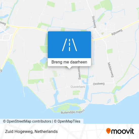 Zuid Hogeweg kaart