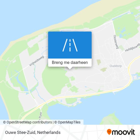 Ouwe Stee-Zuid kaart