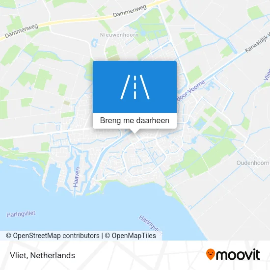 Vliet kaart